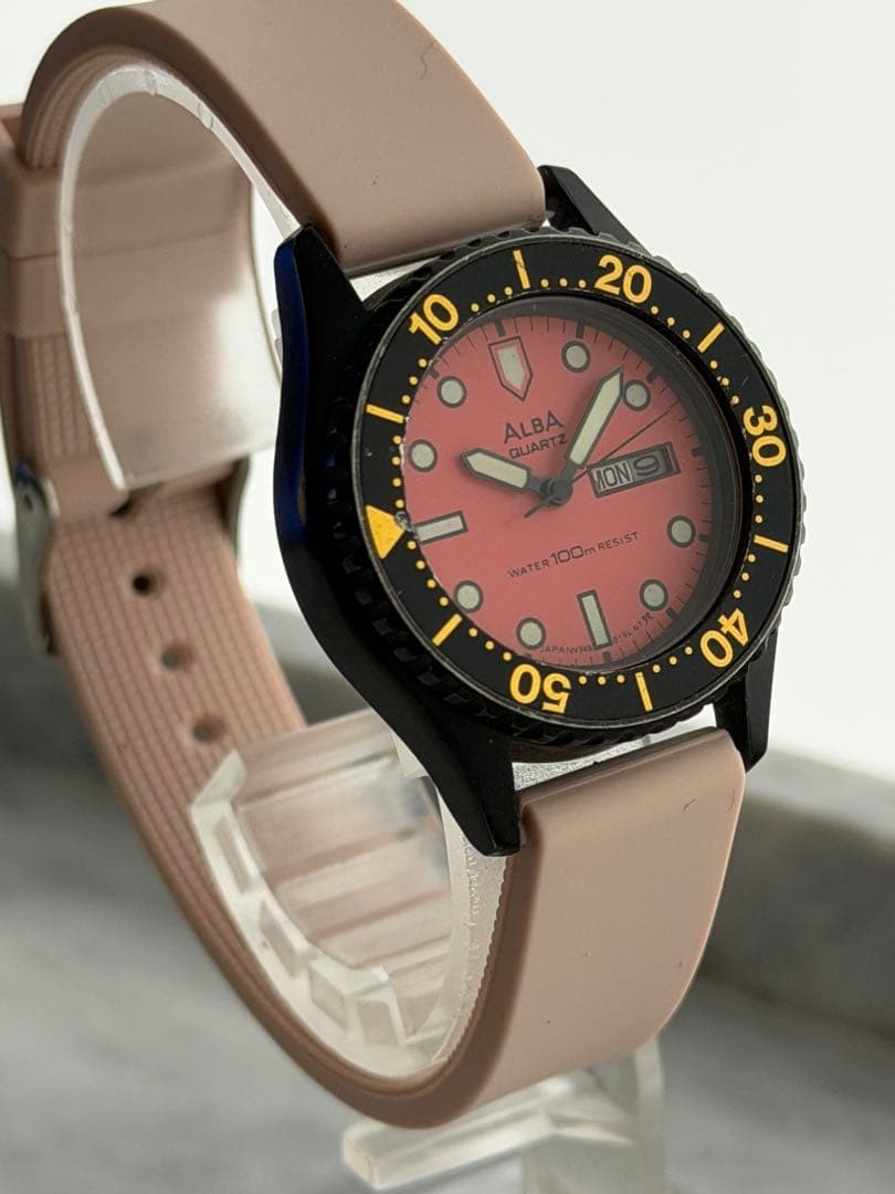 Seiko Alba V248-0070 Unisex Quartz Watch Stainless Steel New SA610