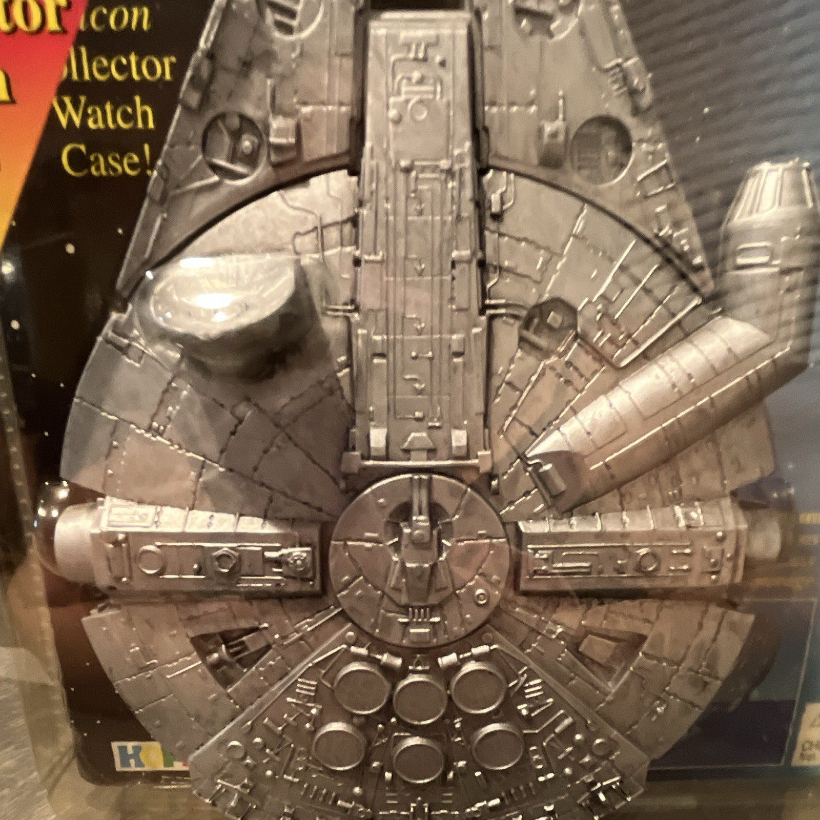 Star Wars Darth Vader Digital Flip-Open Watch w/ Millennium Falcon Case