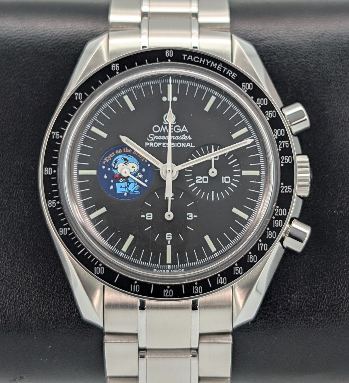 Omega Speedmaster Professional Moonwatch Snoopy 35785100 Full Set Ø42mm #3036