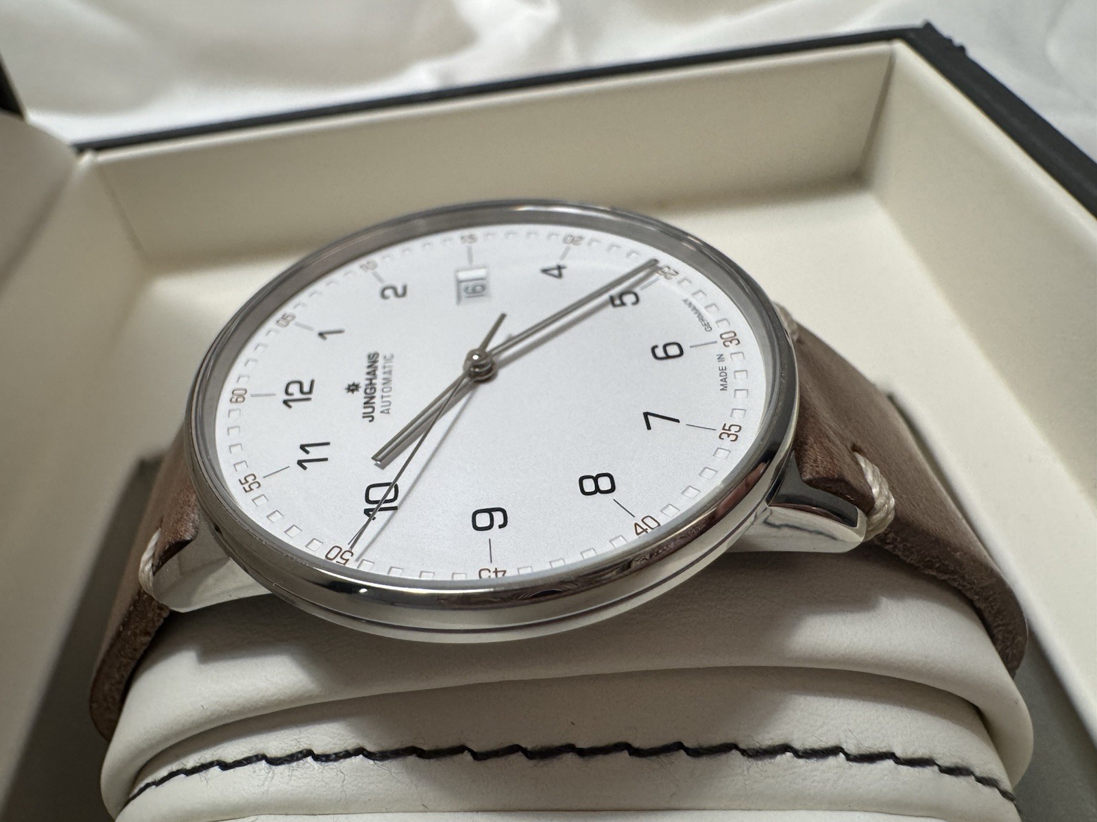 Junghans Form A Automatic White Dial Men’s Watch 027/4731.00