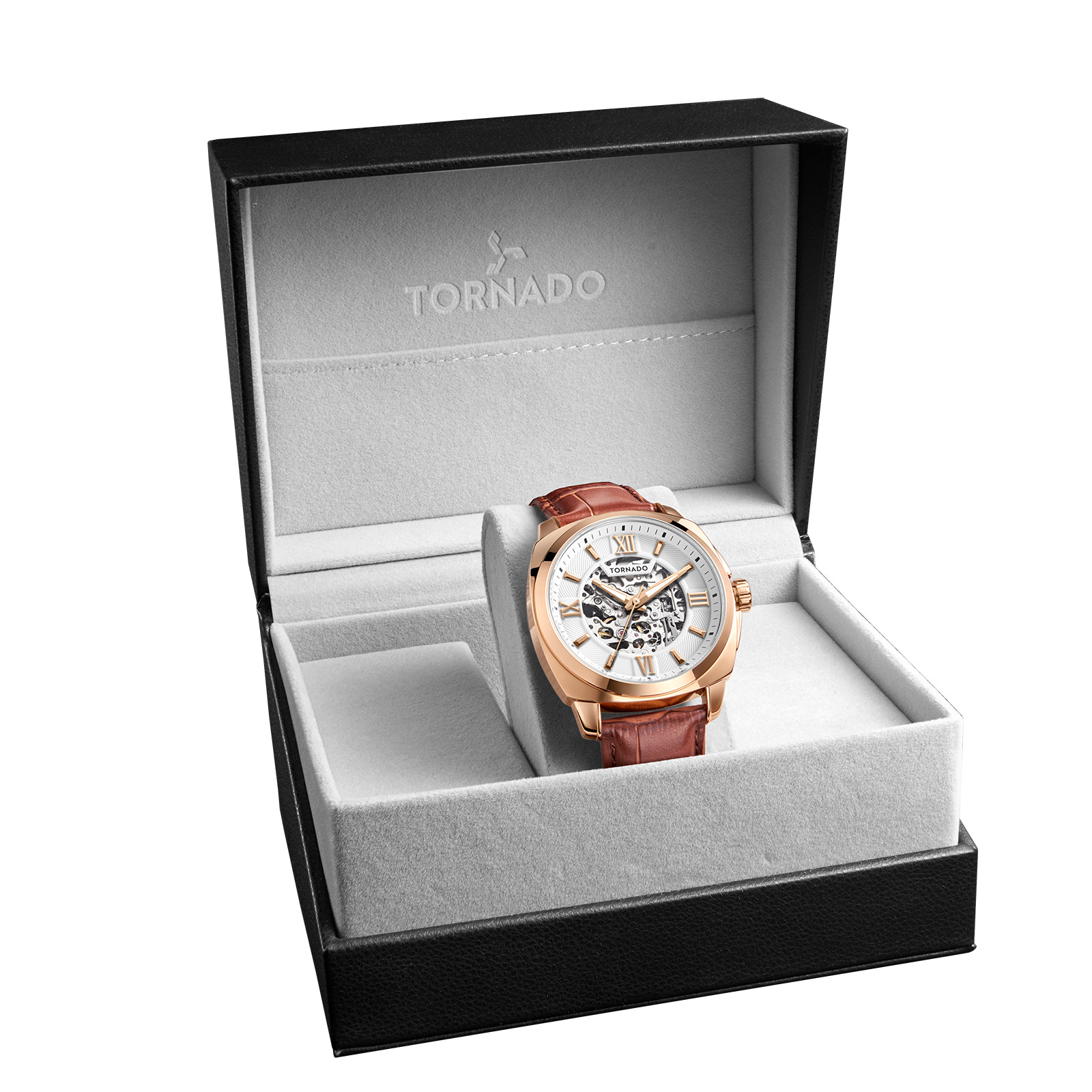 Tornado Autonova Men’s Automatic Watch | White Dial, 42mm, 100 m (10 ATM)