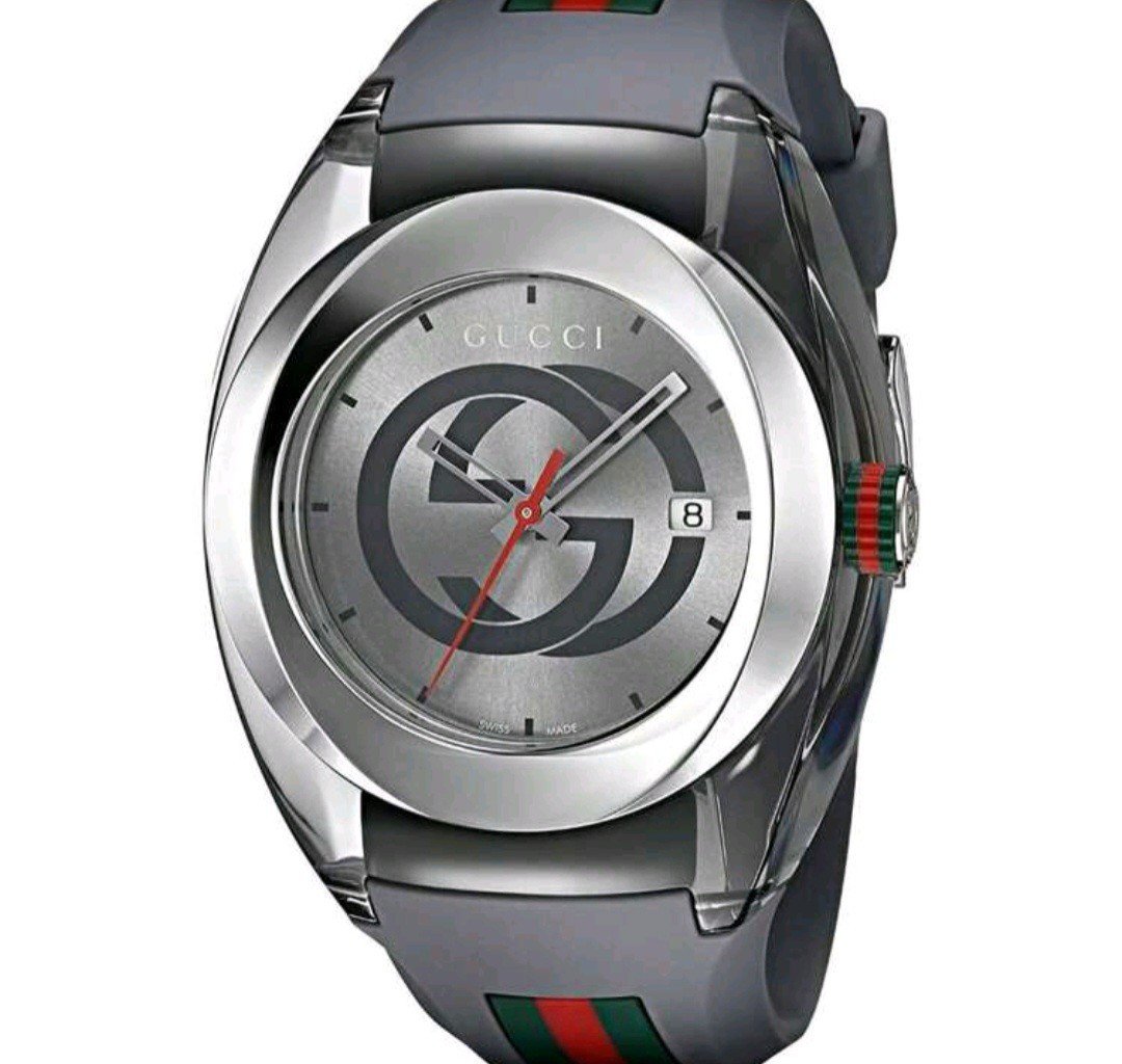 Gucci YA137109 Sync 46MM Unisex Multicolored Silicone Watch