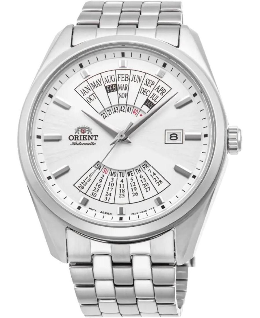 ORIENT Men Analog Automatic Casual Watch Classic Dress White Dial Waterproof Rou