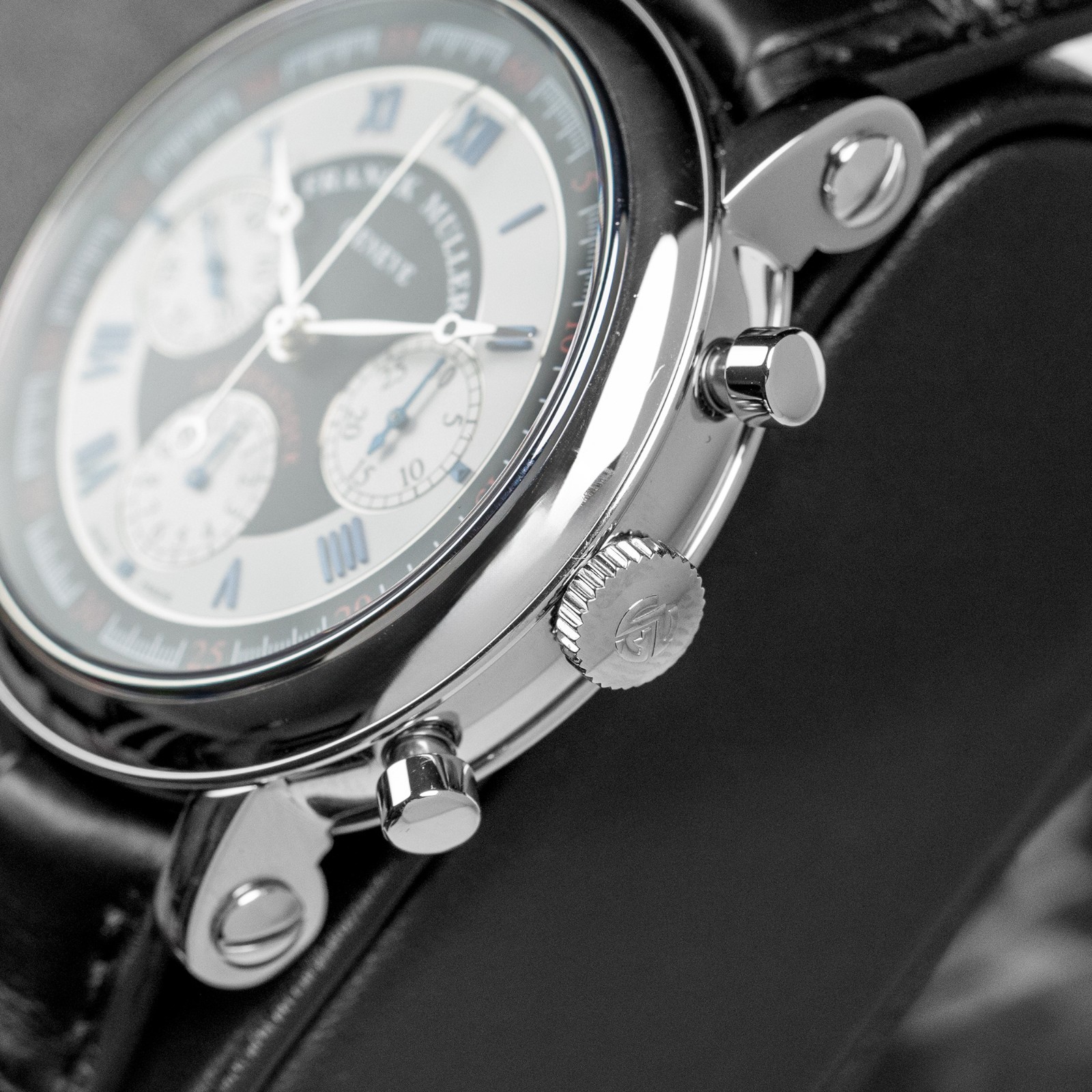 Franck Muller Round Silver Men’s Watch – 7008CC