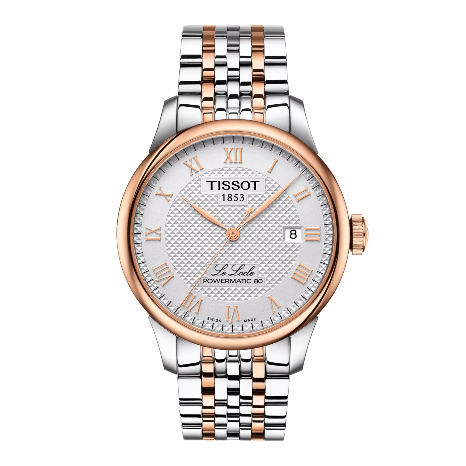 Tissot Le Locle Powermatic 80 Automatic 39.3 MM SS Watch T006.407.22.033.00