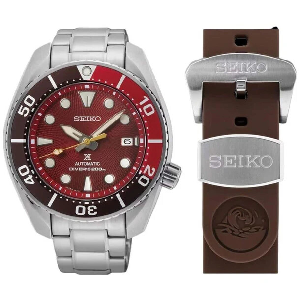 SEIKO PROSPEX RED SUMO PHILIPPINES LIMITED EDITION SPB345 EAGLE PULANG AGILA