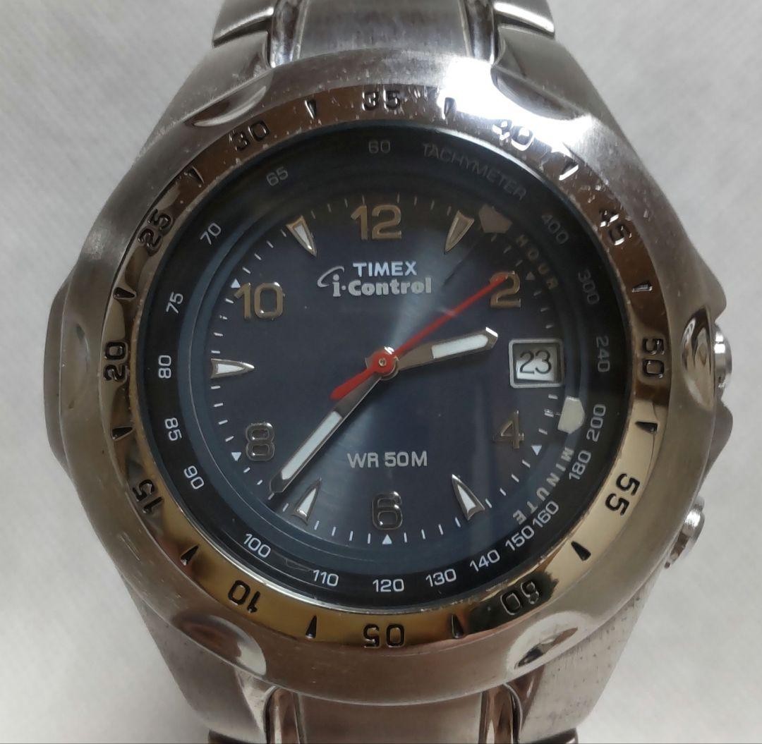 Timex Quartz Mens Wristwatch 41mm Silver Color Wrist 20.5cm/8.1in