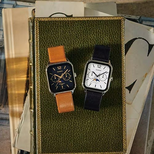 CASIO Collection STANDARD Casio Standard Analog Moon Phase Function MTP M305L 1A