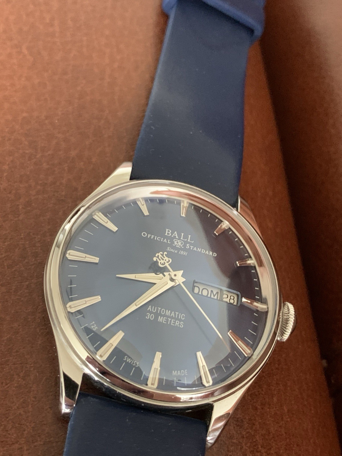Ball Trainmaster Eternity Automatic Watch Day/Date Dial, NM2080D