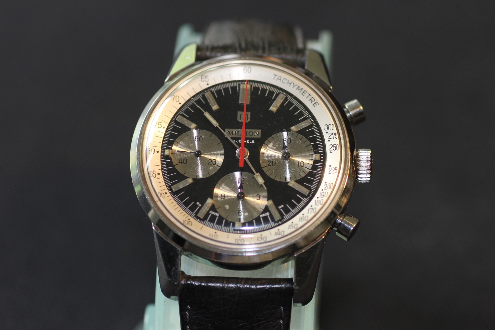 Million Watch (ENICAR SHARPA GRAPH COUSIN) Valjoux 72 Movement Circa 1960’s