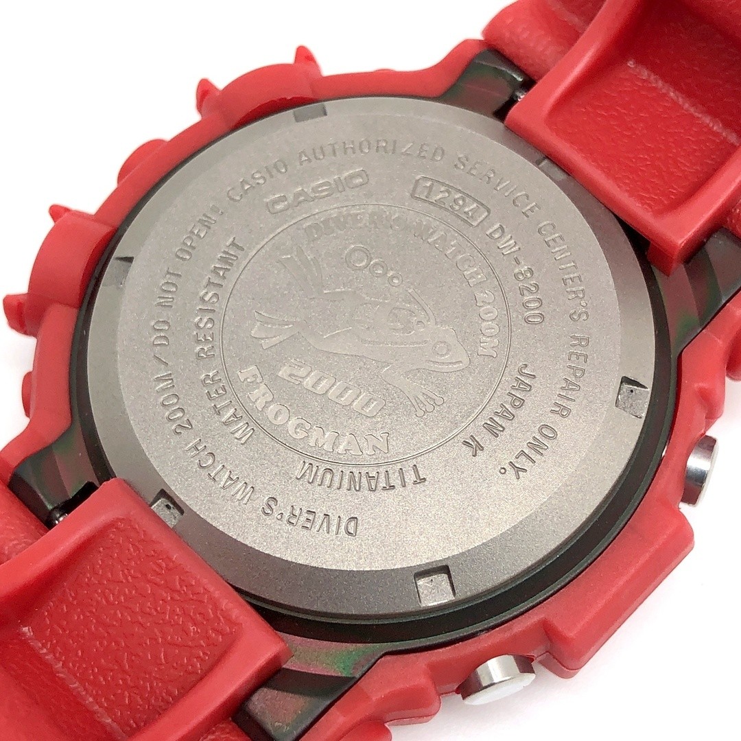 G-Shock DW 8200F 4 FROGMAN 2000 Frogman G Factory Opening Commemorative Special
