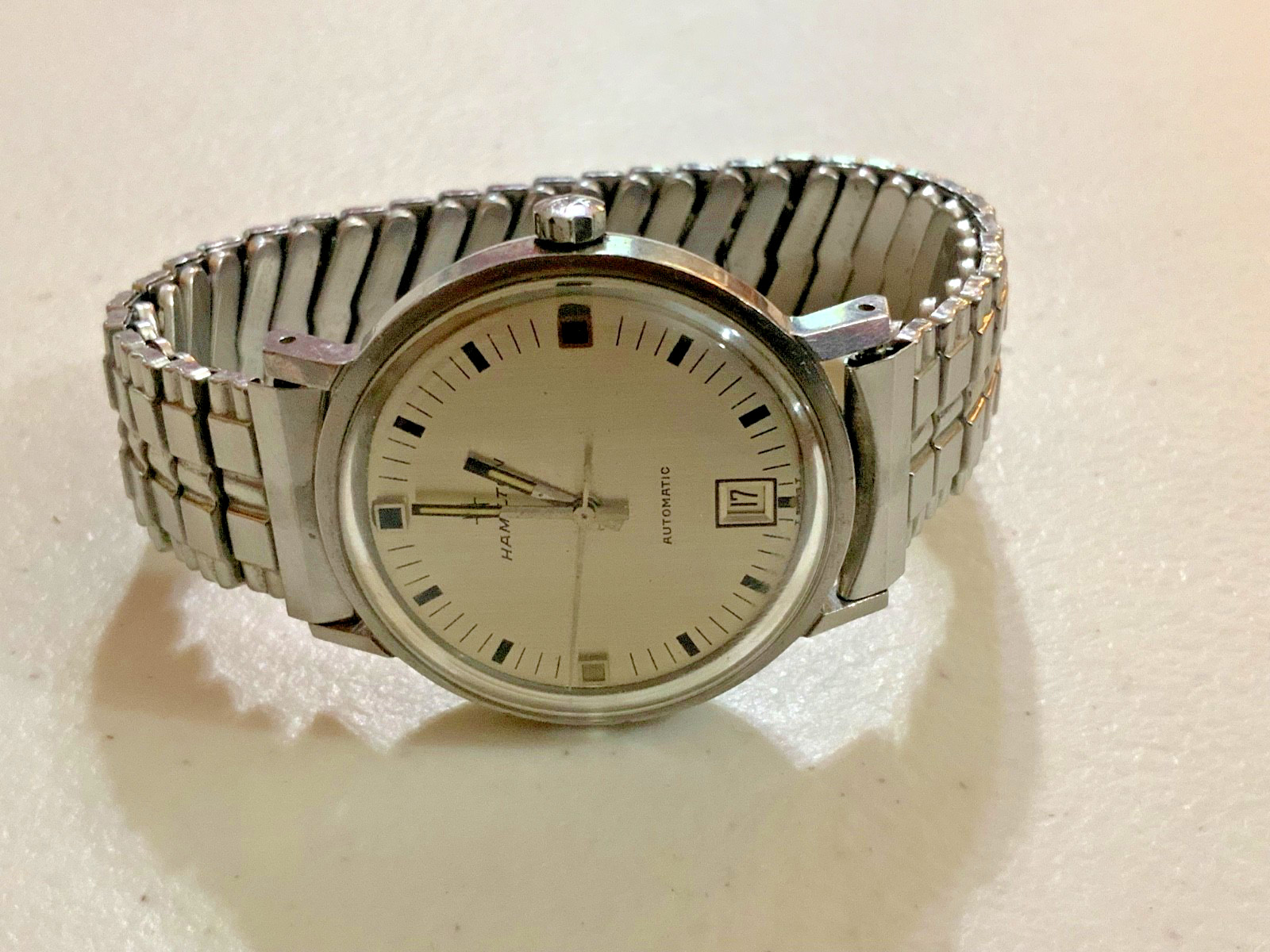 Vintage Hamilton 64049-3 Automatic DATELINE Watch UFO Men’s Classic watch 64A