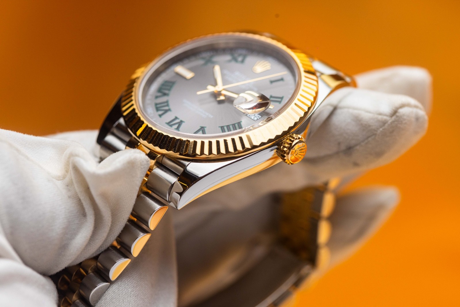 Rolex Datejust 41 Wimbledon Dial – Two Tone Jubilee Bracelet – 126333
