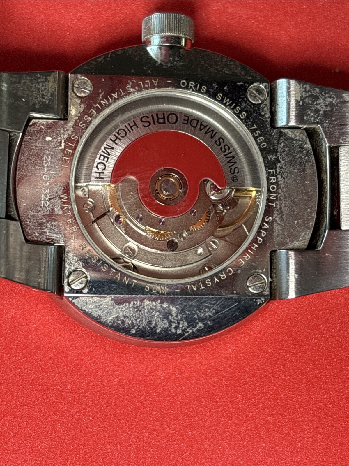 Oris Williams F1 Team Automatic Stainless Steel Wristwatch