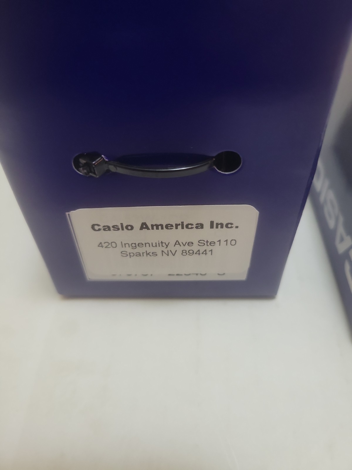 Casio CA-53W Databank Calculator Digital Quartz Watch, Black Resin, Box+Manual