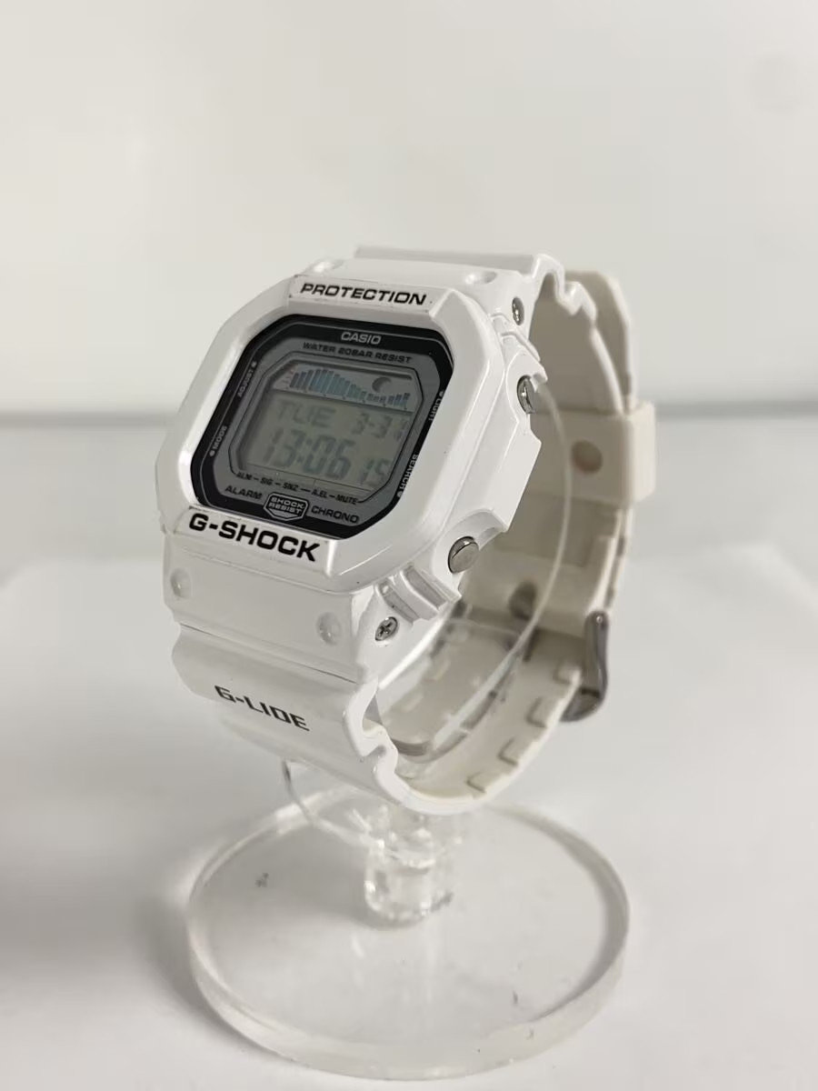 CASIO Quartz Watch G SHOCK Digital White GLX 5600 7JF