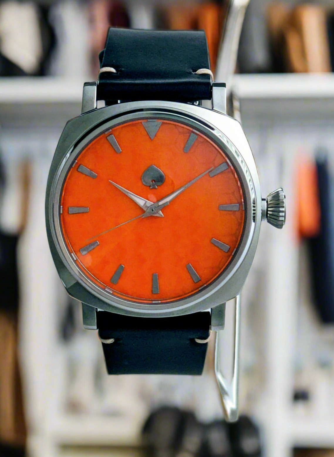 PAROS Honeycomb – Automatic Watch Orange Dial (Penna, USA)