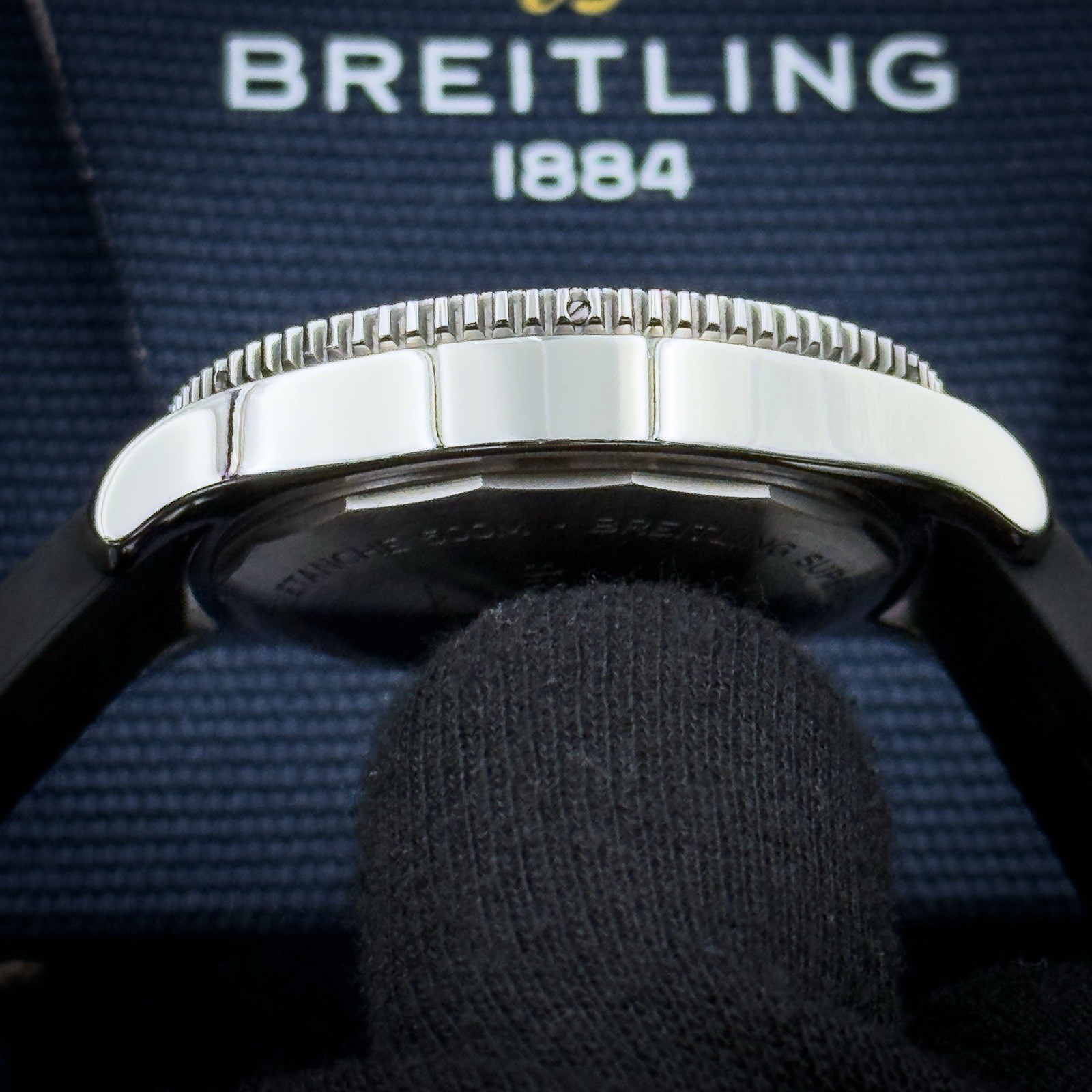 Breitling Superocean Automatic 42mm A17366 Orange Dial Rubber Strap Full Set