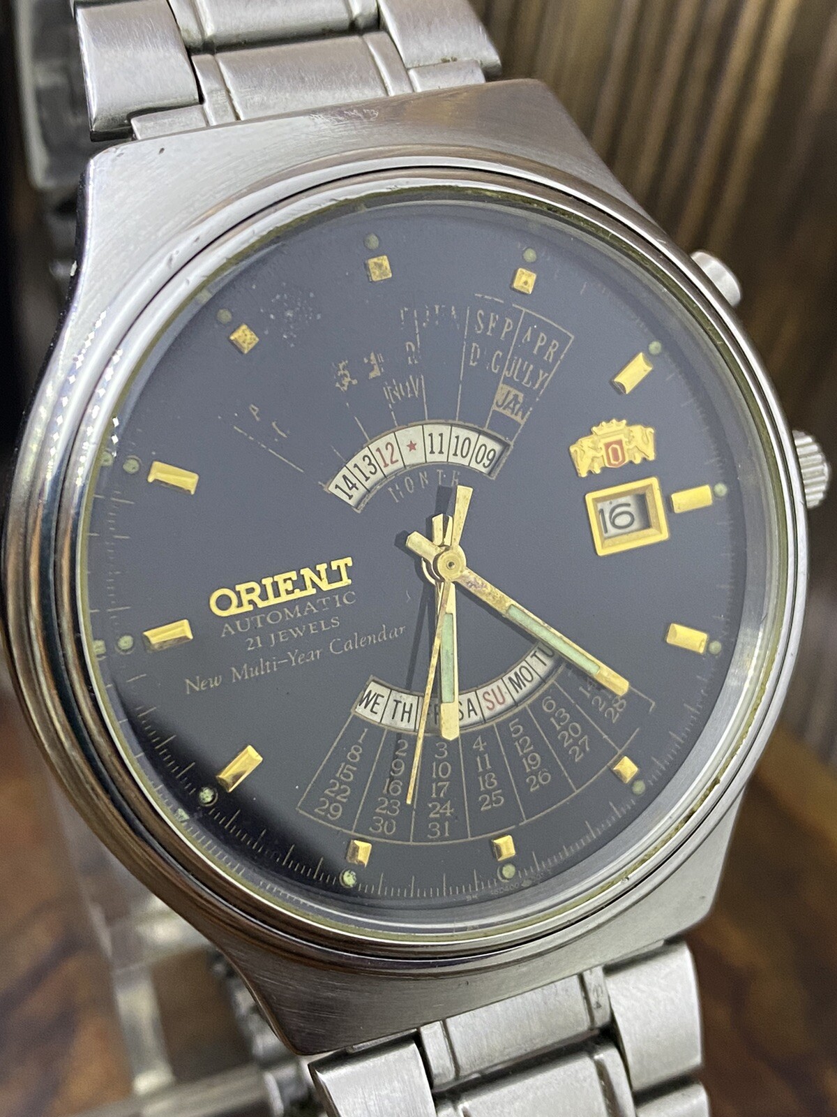 Watch Orient College Perpetual Multi Year Calendar Automatic Vintage #5214