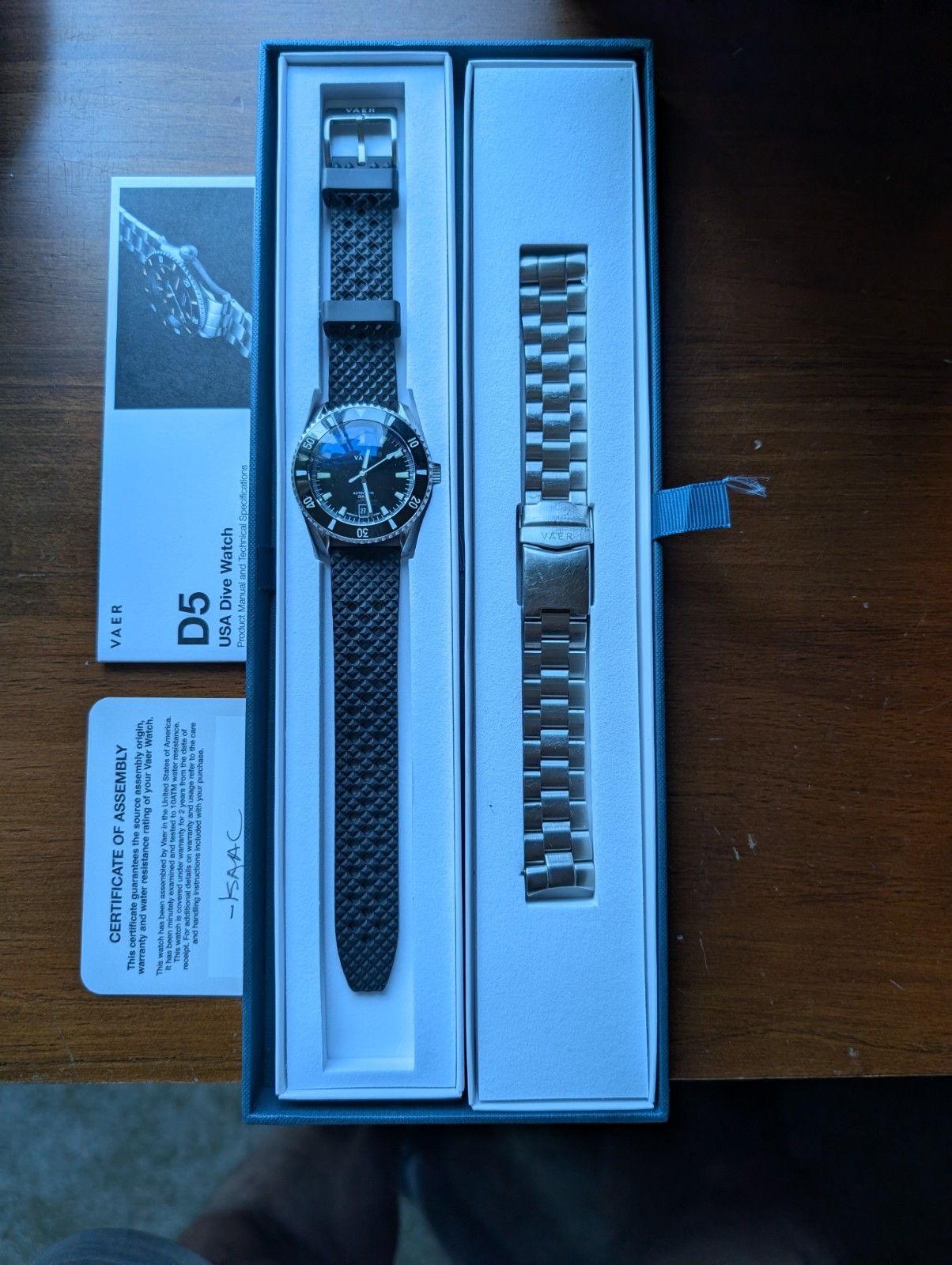 Vaer D5 Atlantic automatic diver
