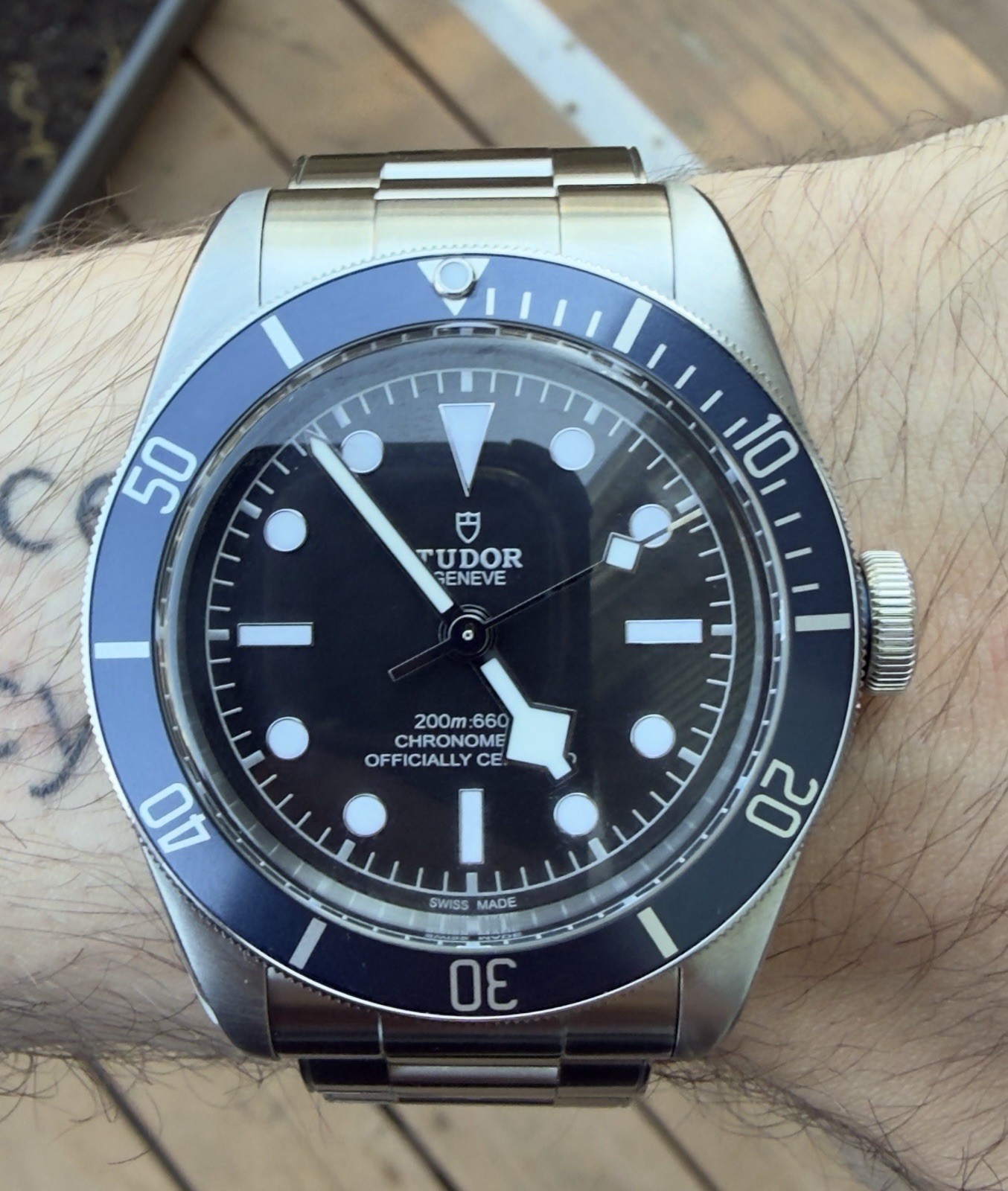 TUDOR Black Bay 41 Blue Bezel Box/Papers