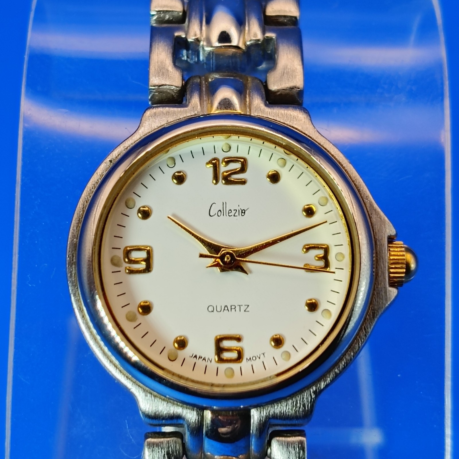 Vintage 1997 Collezio 29mm Women’s Japan Quartz Two Tone Dress Watch Restored