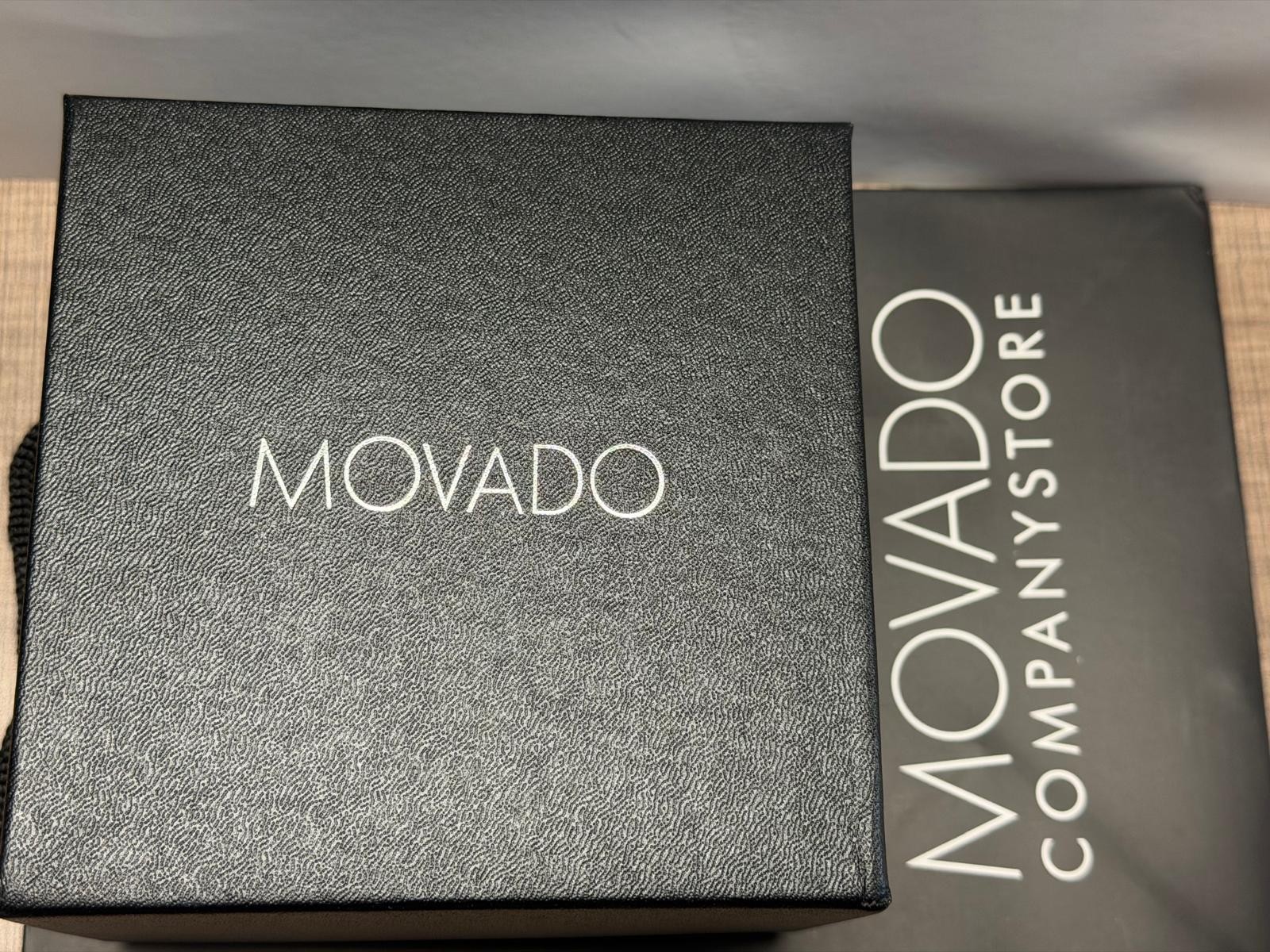 Movado Bold Series Silver Stainless Steel Mesh Silver Dial Quartz Watch for Men