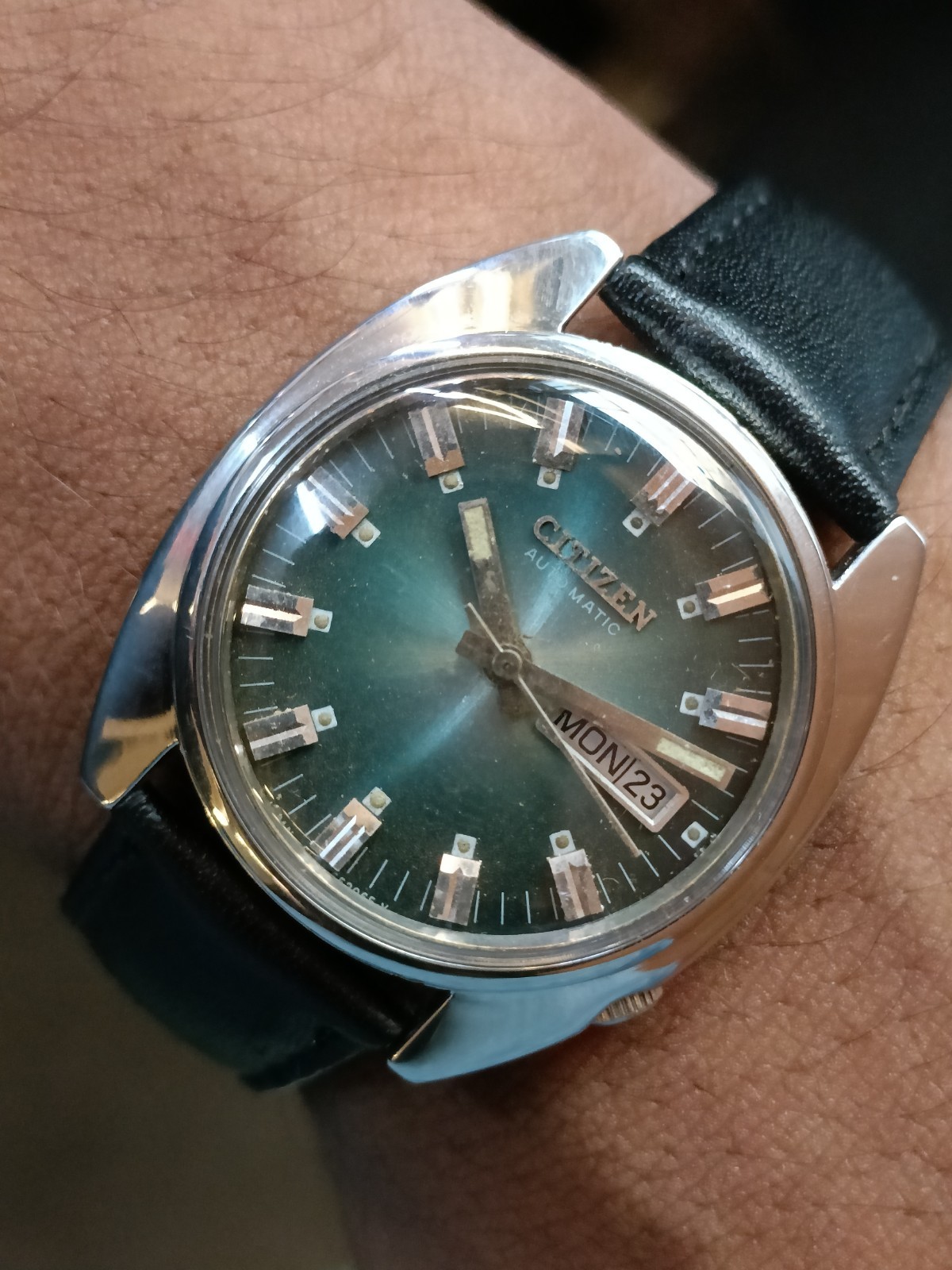 CITIZEN AUTOMATIC PATINA DIAL JAPAN MEN’S WORKING CONDITION