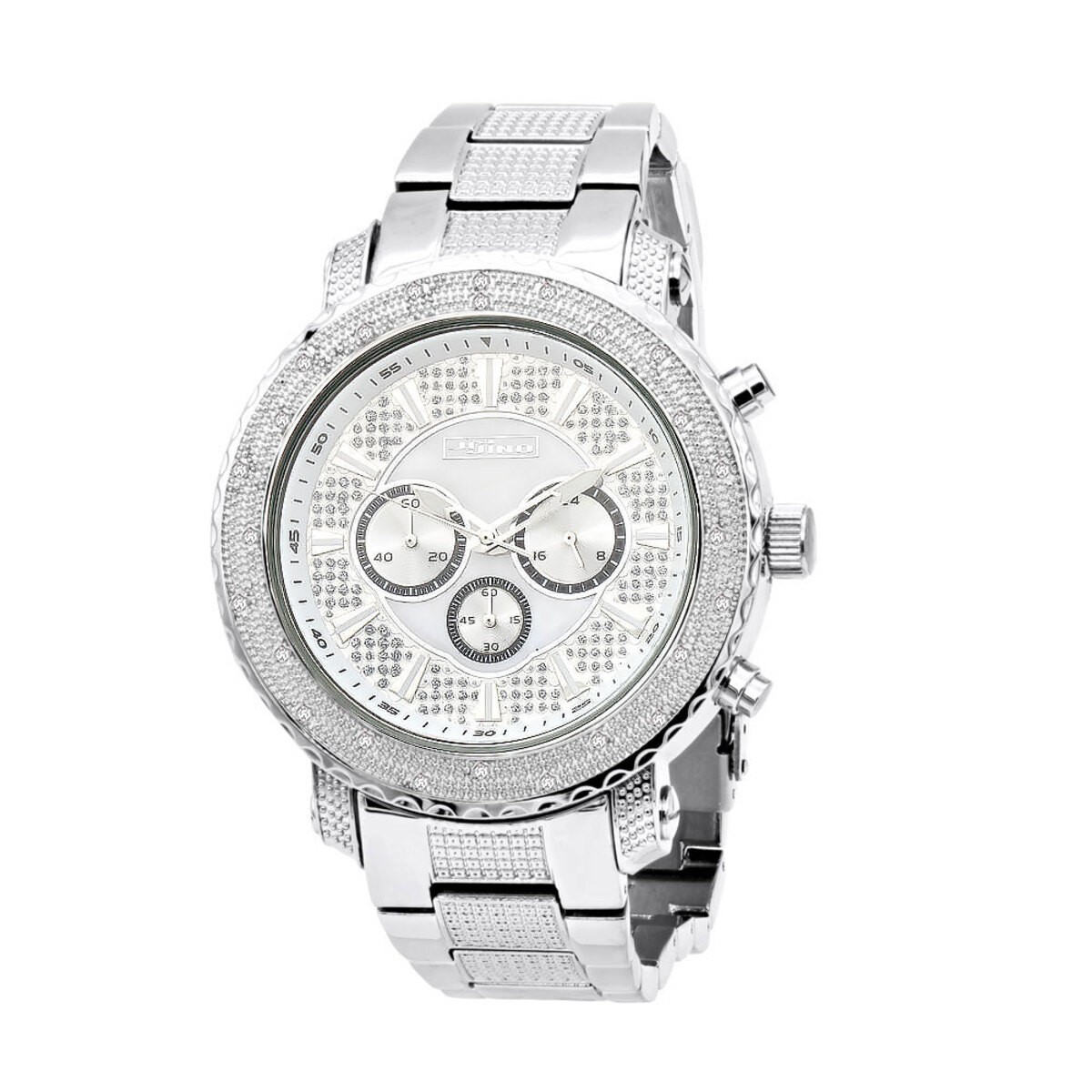 Men’s Iced-Out Diamond Watch | JoJino 52 mm