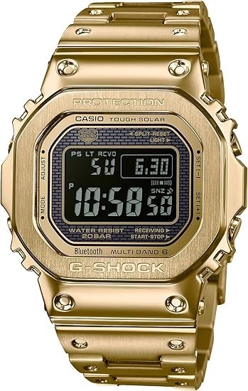 [☆Mint/Unused] CASIO G-SHOCK GMW-B5000GD-9JF Full Metal Gold Digital Watch Japan