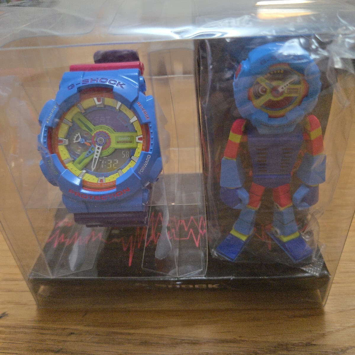 Production CASIO MAN BOX GA 110F 2JR G Shock New Complete CASIO Comes with figur