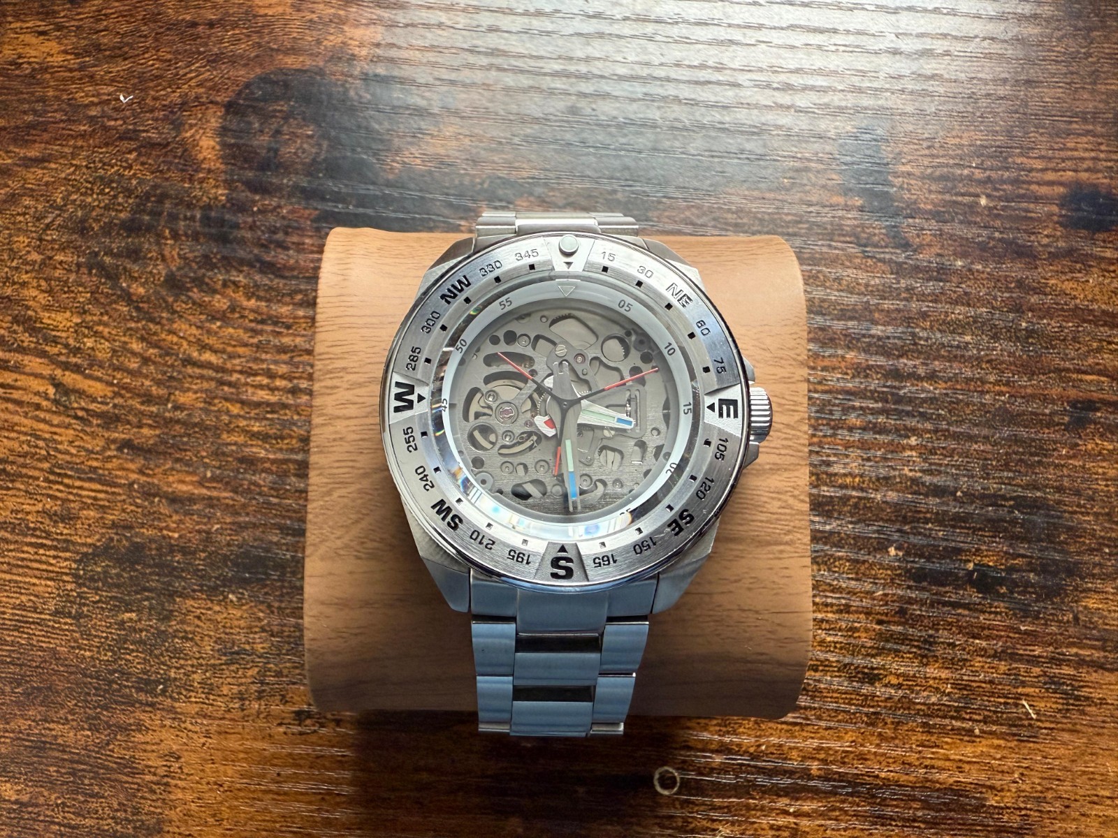 Bespoke Skeleton Mod Watch Nh72 Automatic Movement