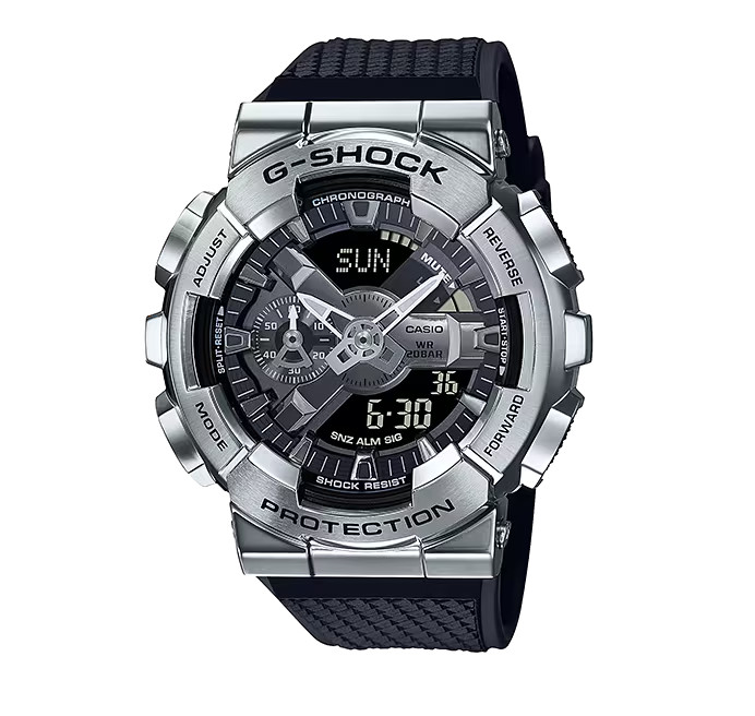 Casio G-Shock G-Steel Analog Digital Resin Stainless Steel Men’s Watch GM-110-1A