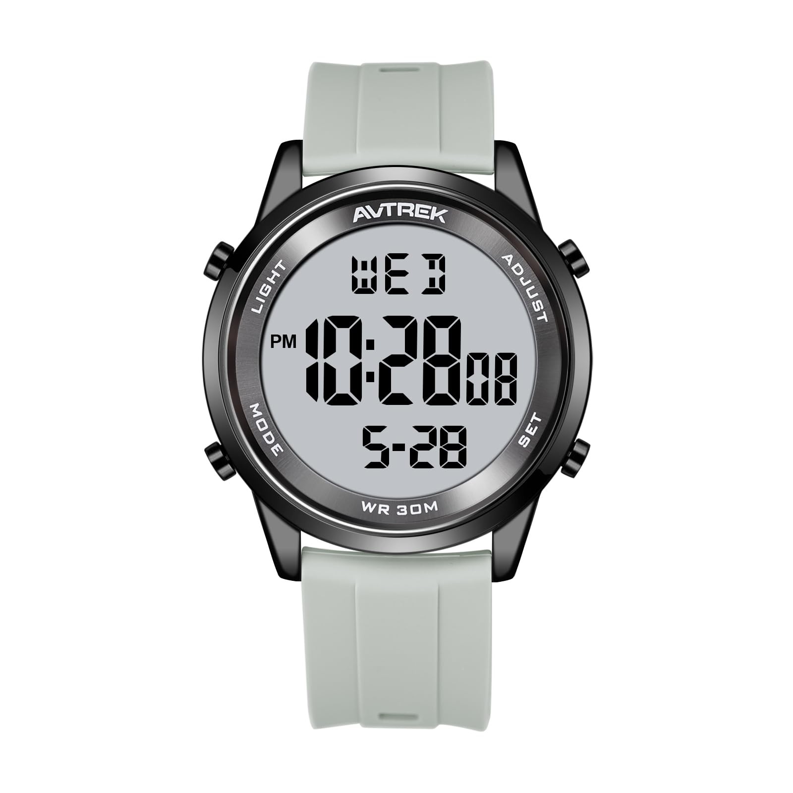 Ultra-Thin Digital Watch Waterproof,Mens Wristwatch with Timer/Countdown/Alar…