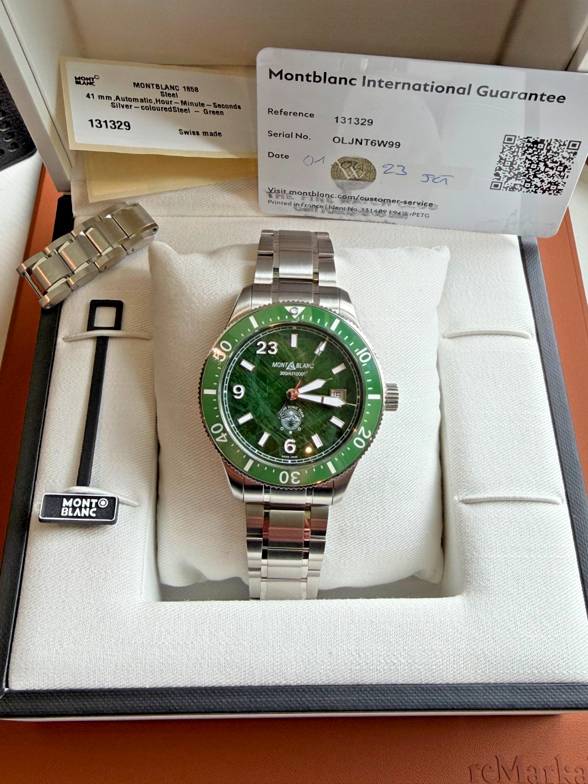 Montblanc 1858 Iced Sea Limited Edition FWC (1 of 23) Unworn Watch