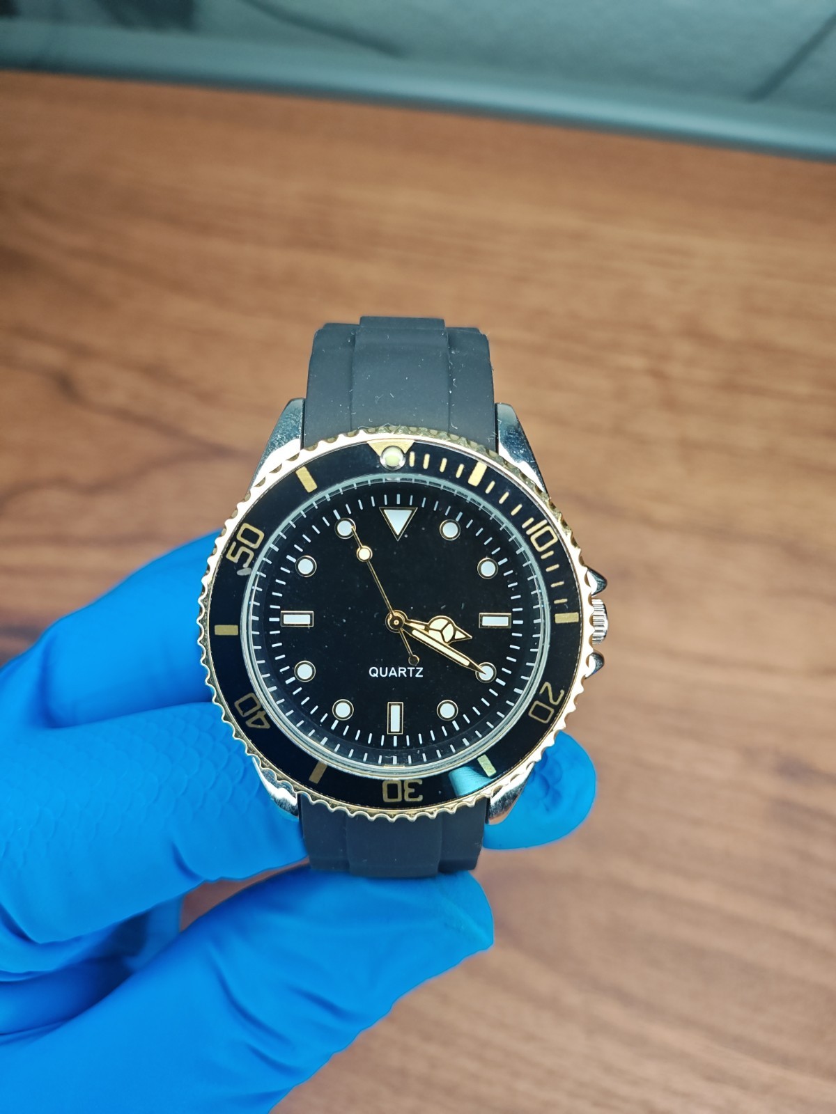 TPW K7008 Luxury Waterproof Analog Luminous Steel Wristwatch for Men