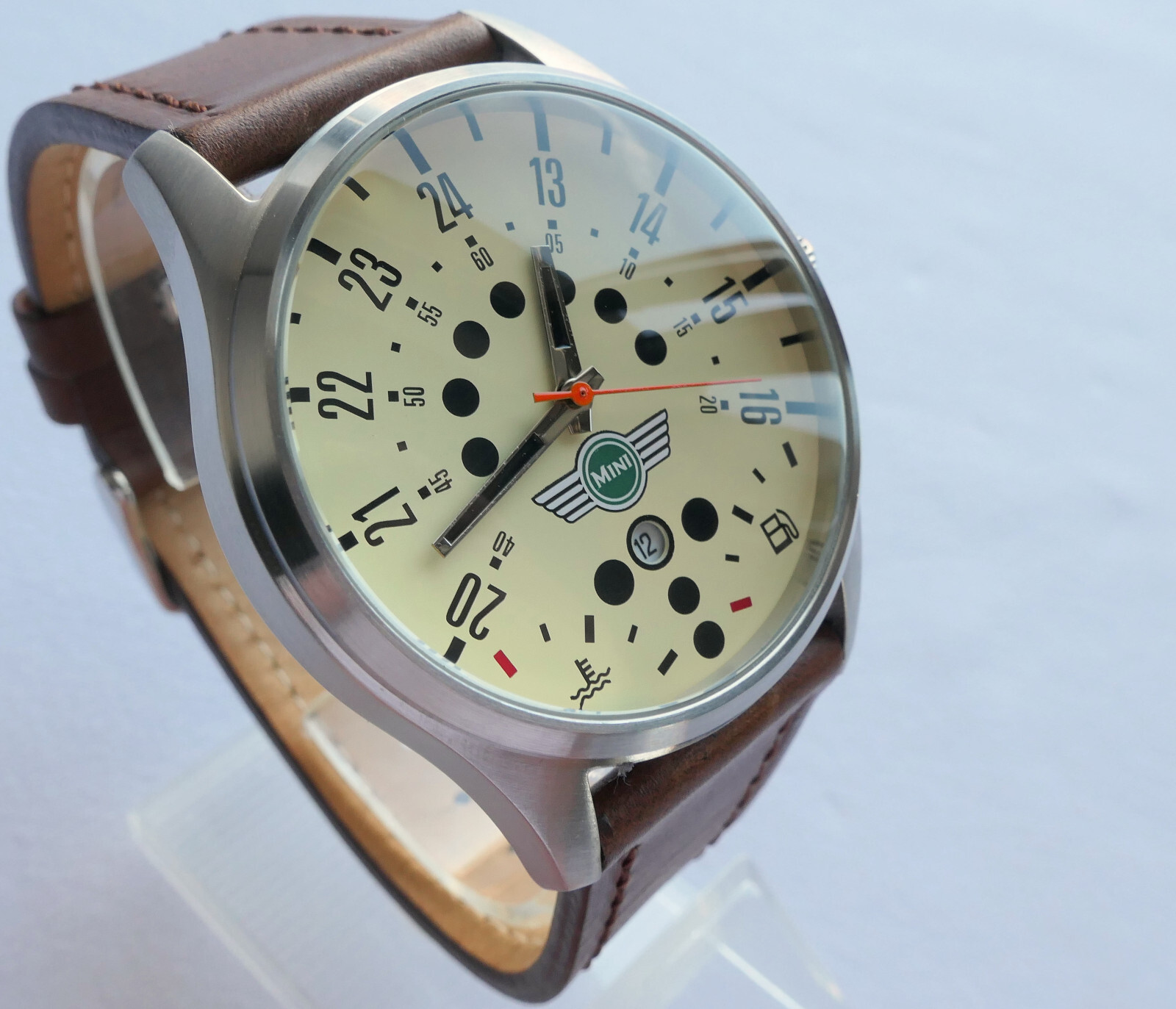 Mini John S Cooper Works JCW Speedometer Racing Classic Retro Sport Design Watch