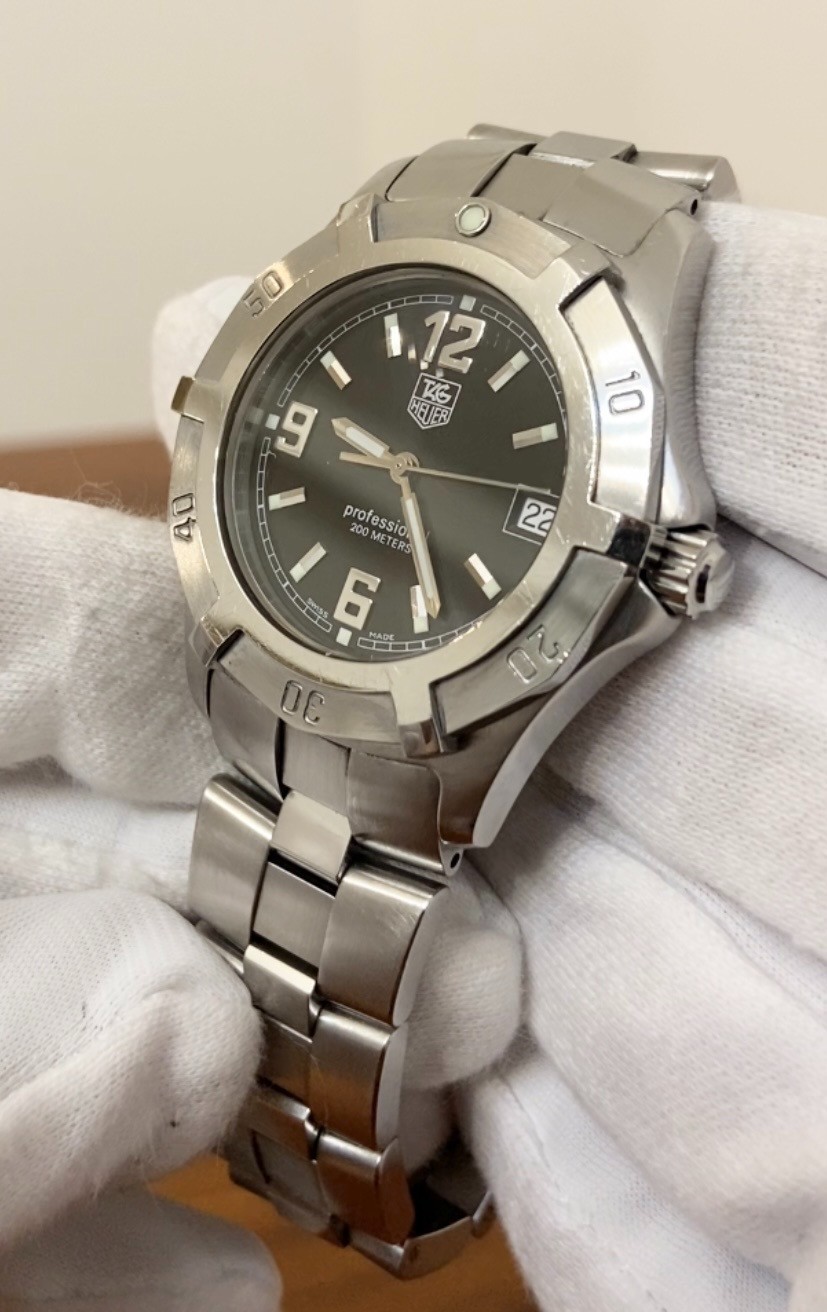 ▶️ [ N MINT ] TAG Heuer 2000 Exclusive WN1110 Black Dial 38mm Quartz Men’s JAPAN