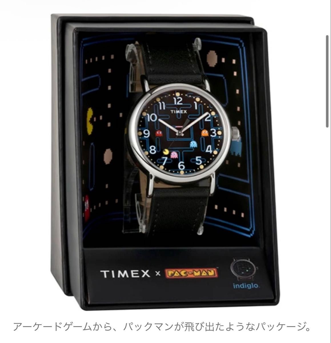 Timex x Pac-Man Weekender TW2V06100 Quartz Watch with Box