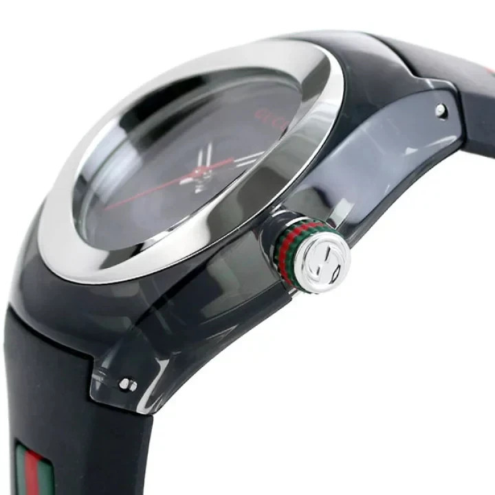 GUCCI SYNC L YA137301 Sync Black Rubber Strap 36mm Unisex