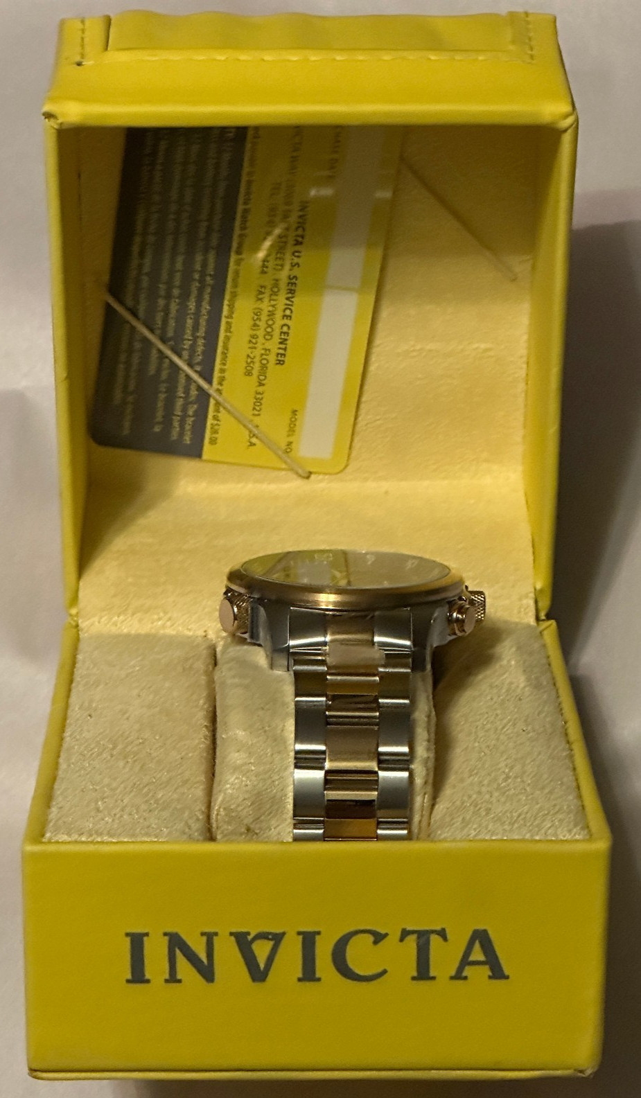 Invicta Men’s Specialty Watch Model 19399 Chronograph with Blue Dial 45mm