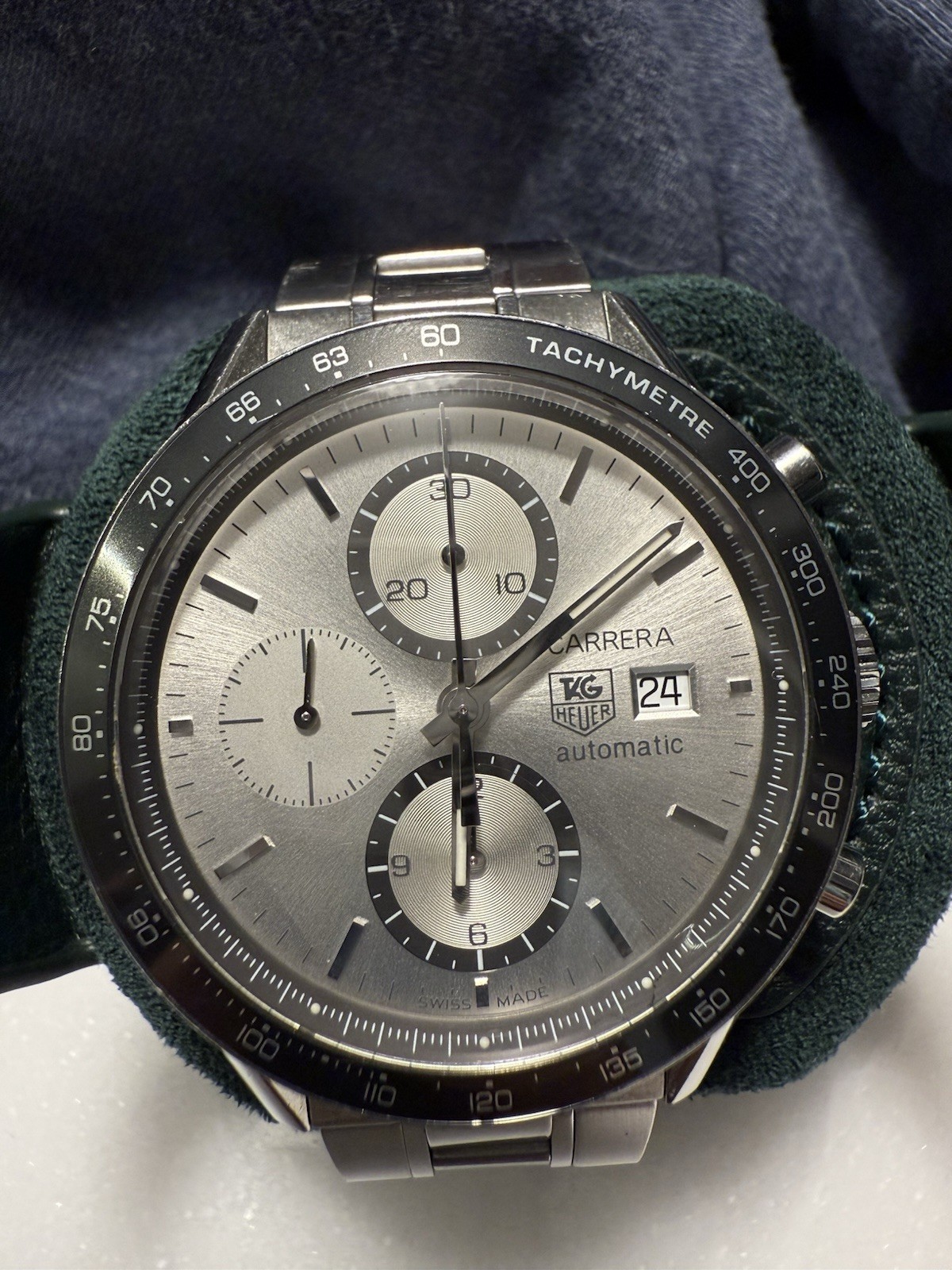 TAG Heuer Carrera CV2011 2026 FACTORY SERVICE! 2 year service warranty included