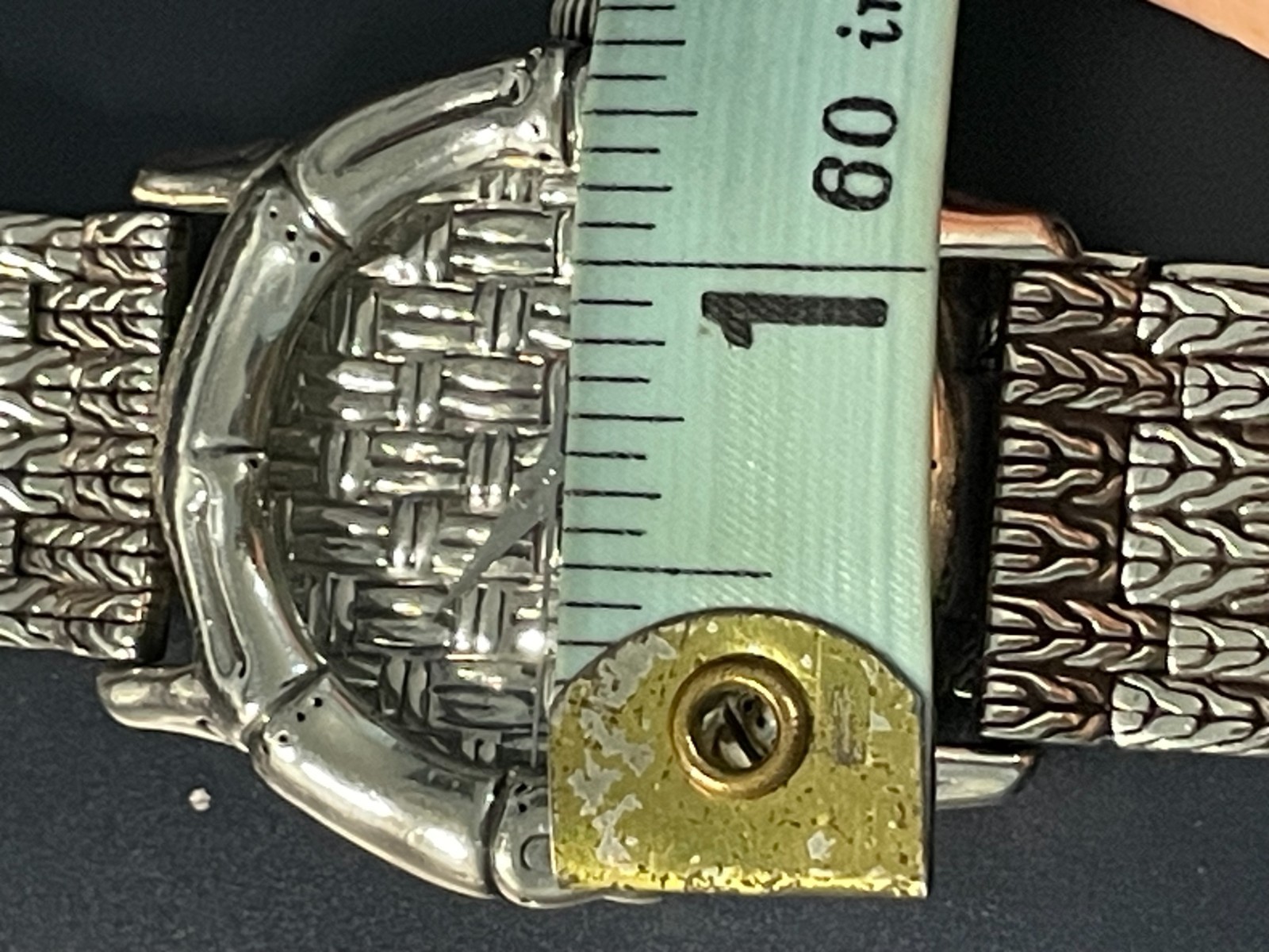 John Hardy Men’s Watch 4874 Deployment clasp & xtra links