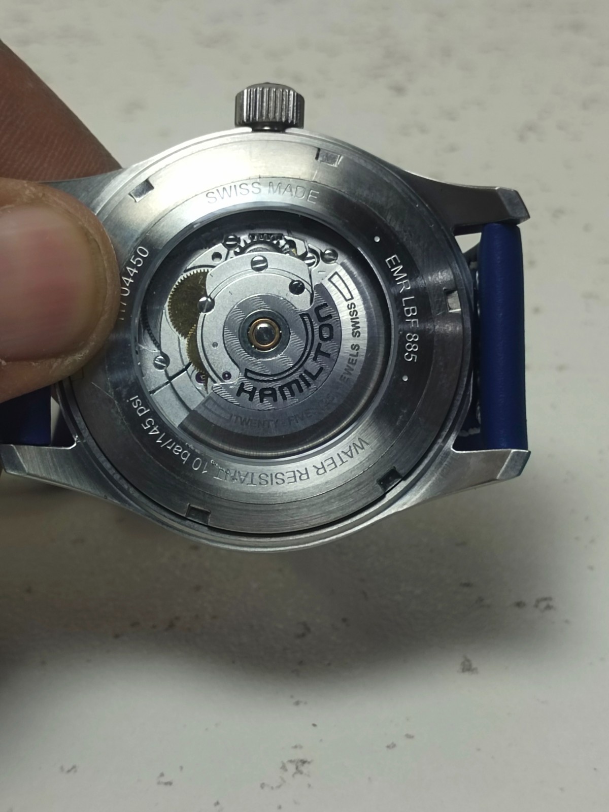 Hamilton Khaki Field blue Dial Automatic Men’s Watch