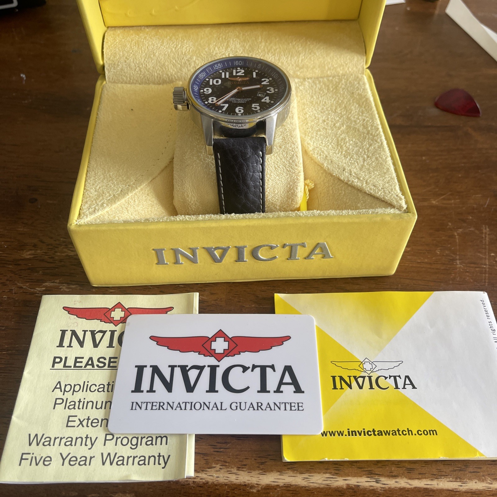 Invicta I-Force Collection Men’s Watch- Model 3393 right handed.