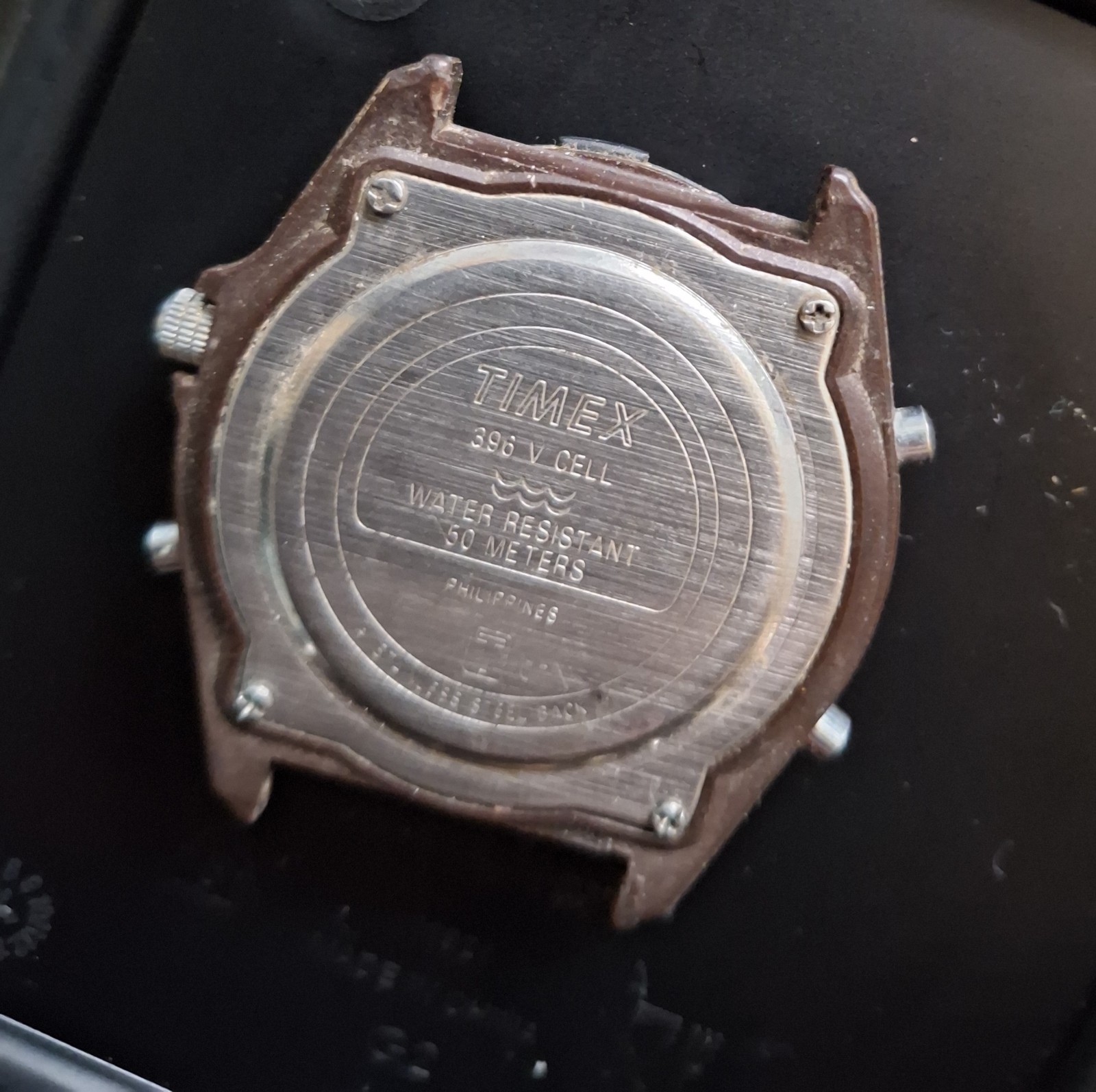 Timex Expedition Compass Quartz Analog Sports Wristwatch Leather 50m WR