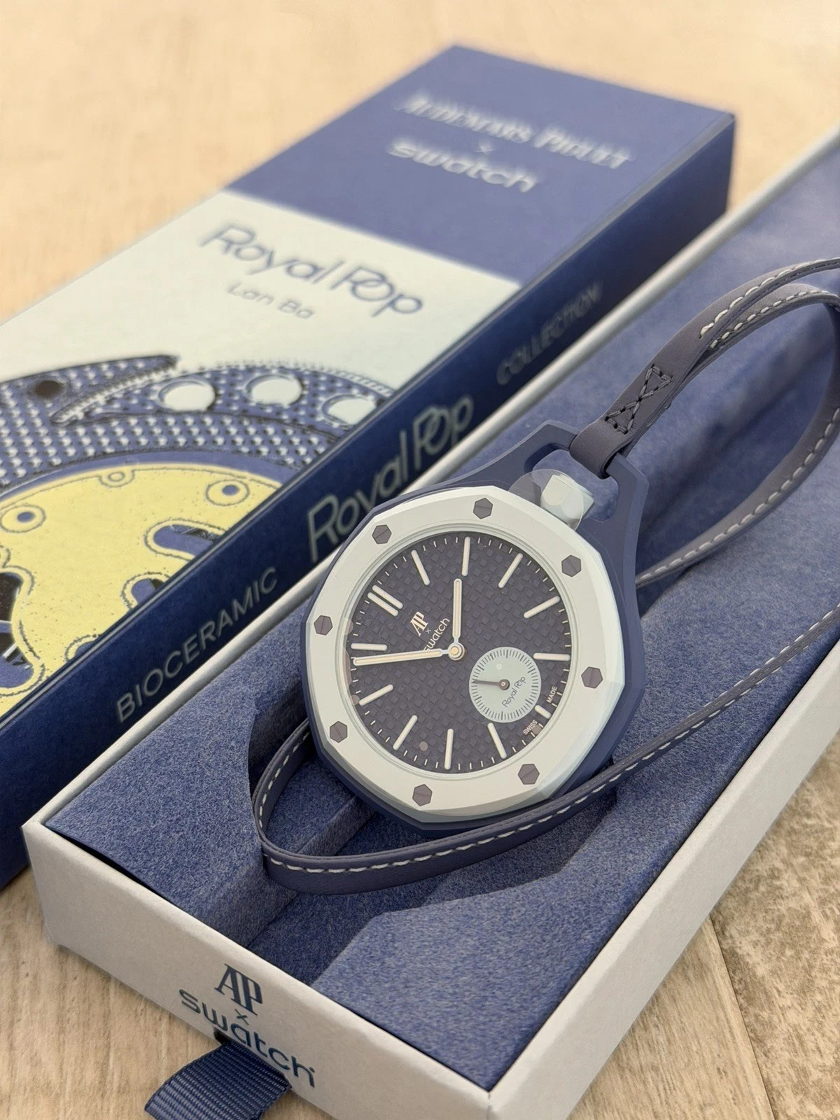 Swatch x AP ROYAL POP Watch Audemars Piguet LAN Ba