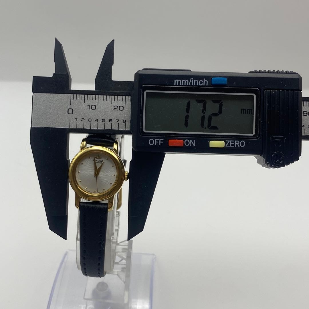 [Working Condition] SEIKO Galaxy Watch, Leather Strap, I206