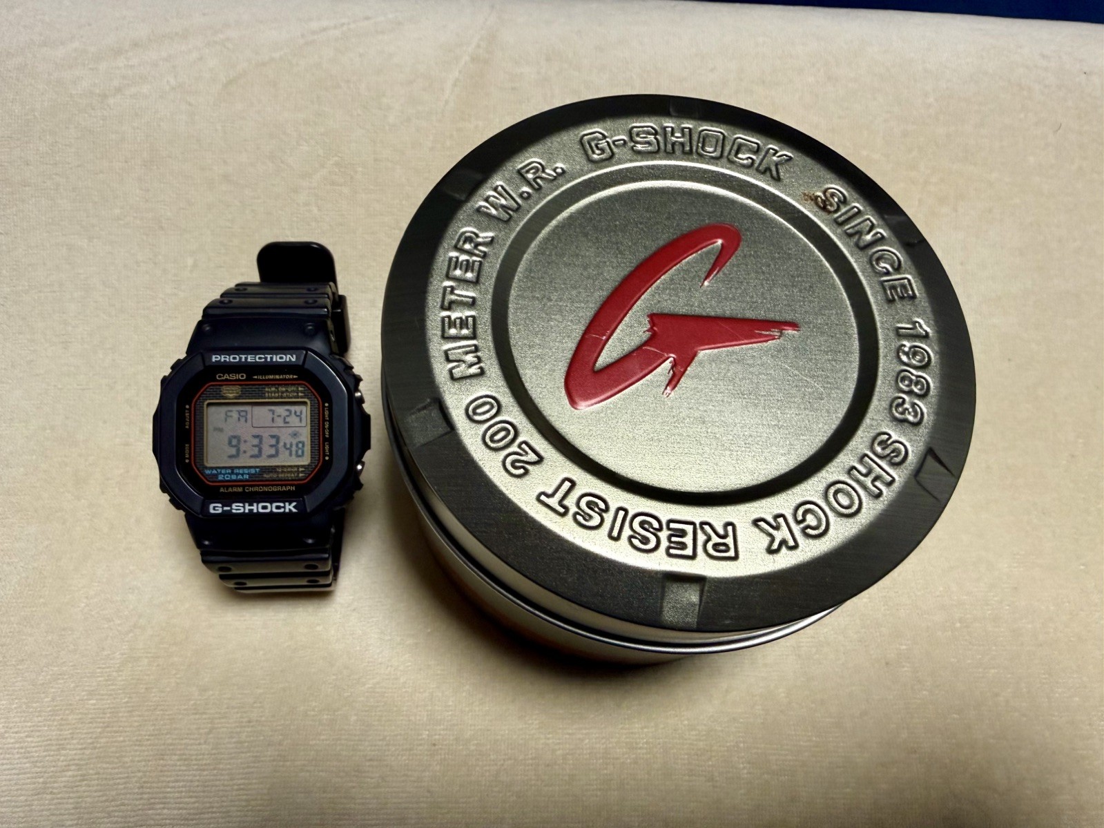 CASIO G-SHOCK DW-5000SL-1 SPIKE LEE 25th ANNIVERSARY Watch