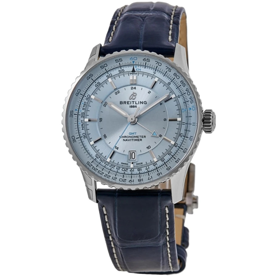 New Breitling Navitimer Automatic 41 GMT Blue Dial Men’s Watch A32310171C1P1